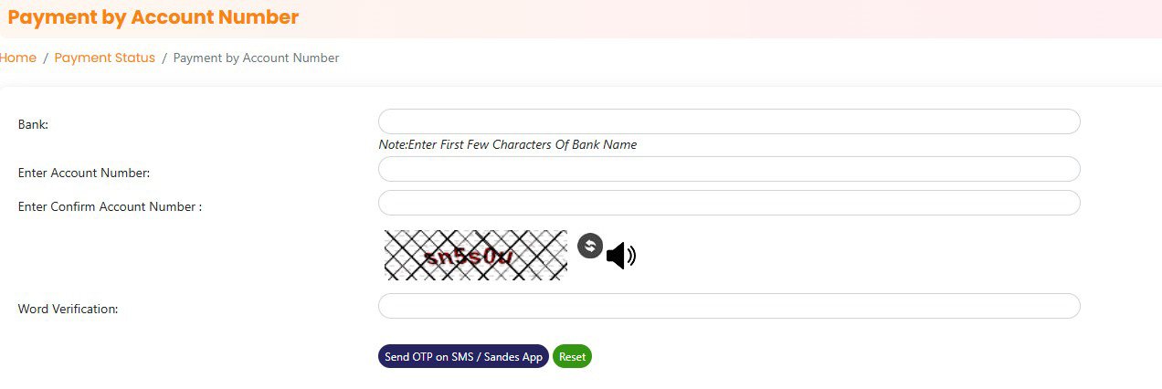 PFMS UP Scholarship Status 2025